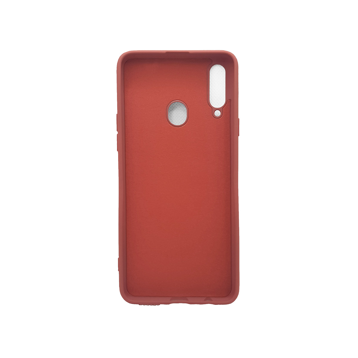 Protectores para celular  para Samsung  A20S Funda de tpu con felpa Rosa Viejo